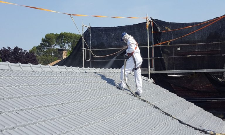 Impermeabilització d'una coberta amb Poliurea a un habitatge del Baix Llobregat